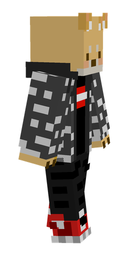 Black skin: body, right side render