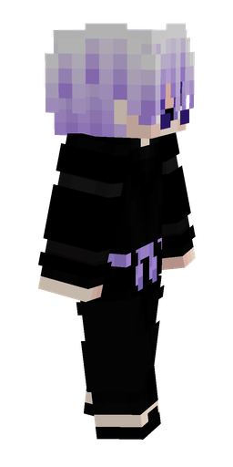 Black skin: body, right side render