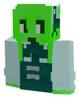 Blue skin: bust render