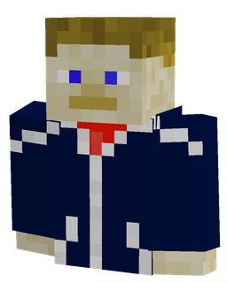 Blue skin: bust render
