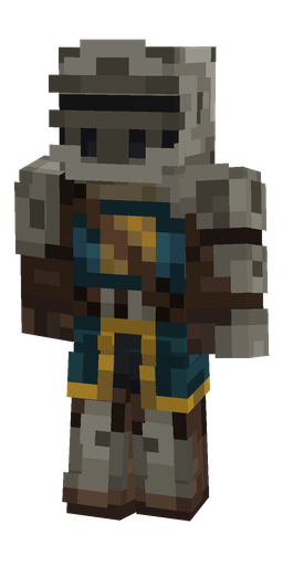 Black skin: body, front render