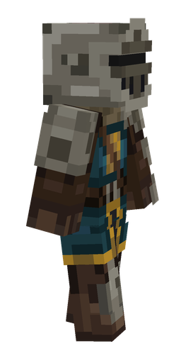 Black skin: body, right side render