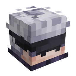 Black skin: head render