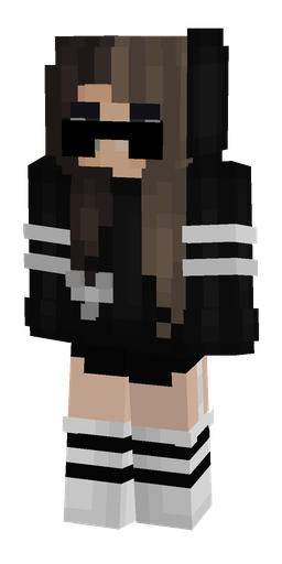Black skin: body, front render