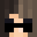 Black skin: face render