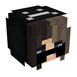 Black skin: head render