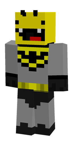 Black skin: body, front render