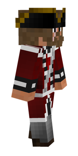 Black skin: body, right side render