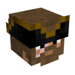 Black skin: head render
