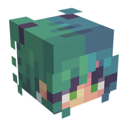 Blue skin: head render