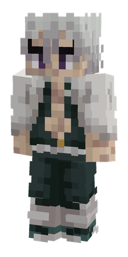 Black skin: body, front render
