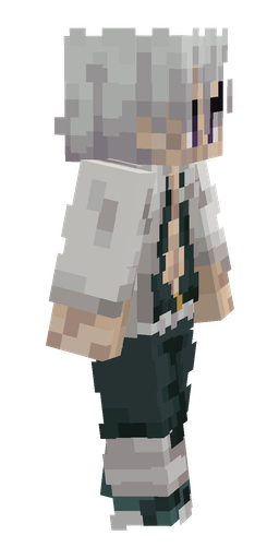 Black skin: body, right side render
