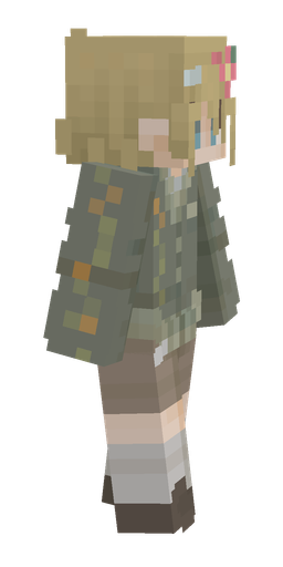 Gray skin: body, right side render