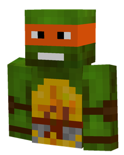 Brown skin: bust render