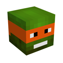Brown skin: head render