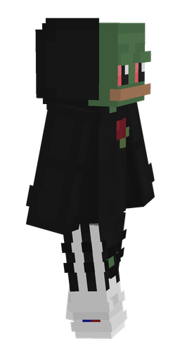 Black skin: body, right side render