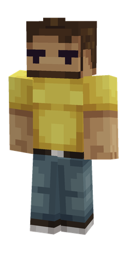 Brown skin: body, front render
