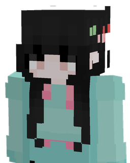 Black skin: bust render