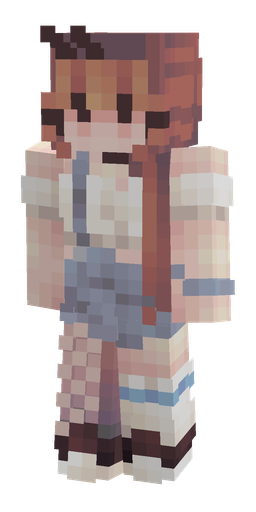 Orange skin: body, front render