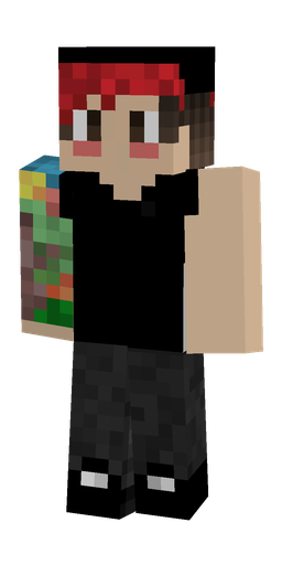 Black skin: body, front render