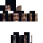 Black skin: raw texture render