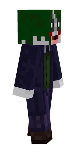 Blue skin: body, right side render