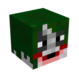 Blue skin: head render
