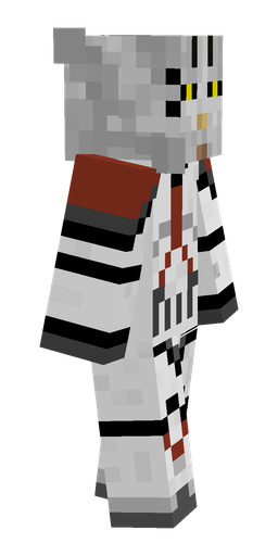 Gray skin: body, right side render