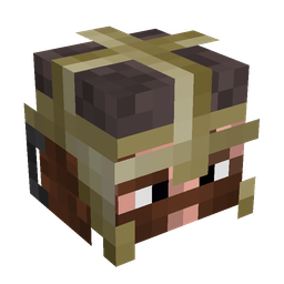 Black skin: head render