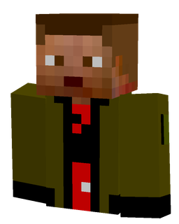 Black skin: bust render