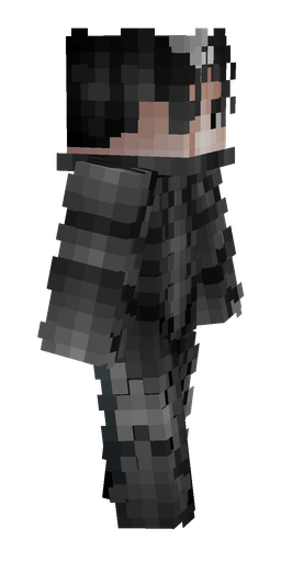 Black skin: body, right side render