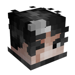 Black skin: head render