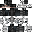 Black skin: raw texture render