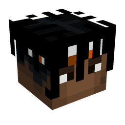 Black skin: head render