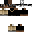 Black skin: raw texture render
