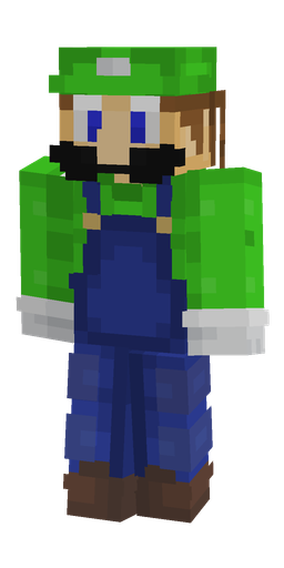 Blue skin: body, front render
