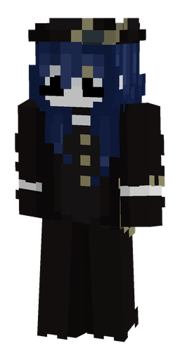 Black skin: body, front render
