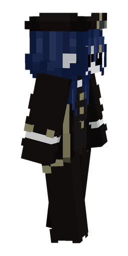 Black skin: body, right side render