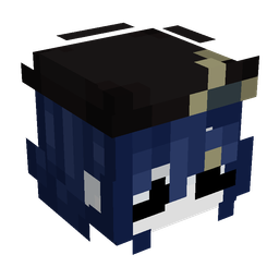 Black skin: head render