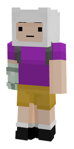 Orange skin: body, front render
