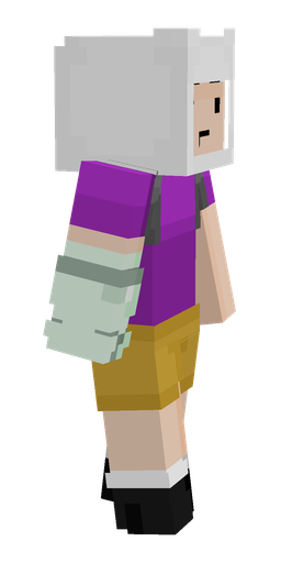 Orange skin: body, right side render
