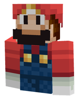 Blue skin: bust render