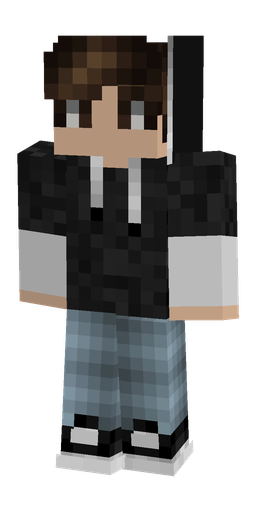 Black skin: body, front render