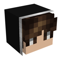 Black skin: head render