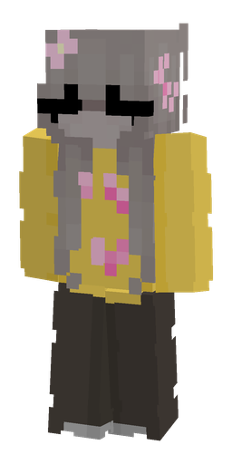 Black skin: body, front render