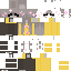 Black skin: raw texture render