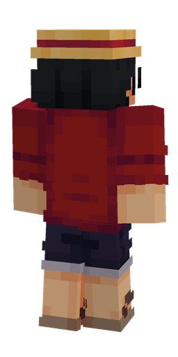 Black skin: body, back render