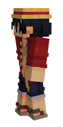 Black skin: body, left side render
