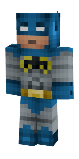 Blue skin: body, front render