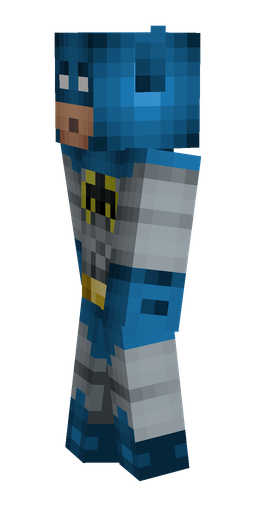 Blue skin: body, left side render
